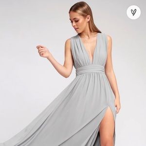 Lulus heavenly hues maxi dress XS